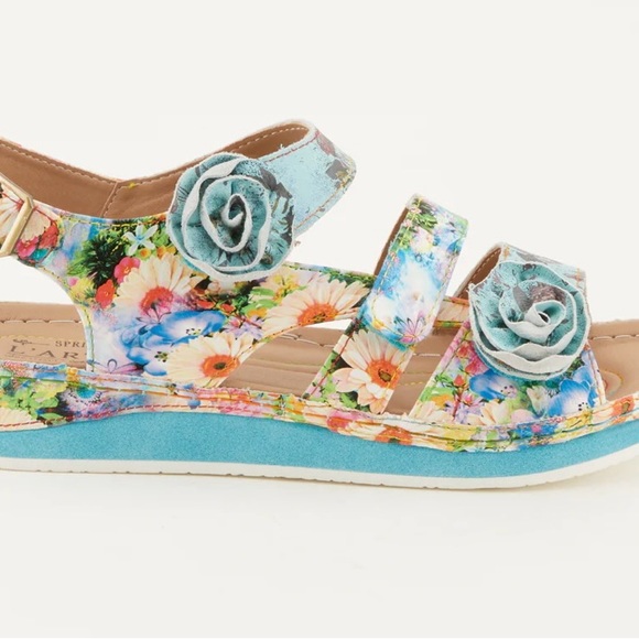 Spring Step L’ARTISTE Joelina-Dazi Ankle Strap Sandals - Picture 7 of 8